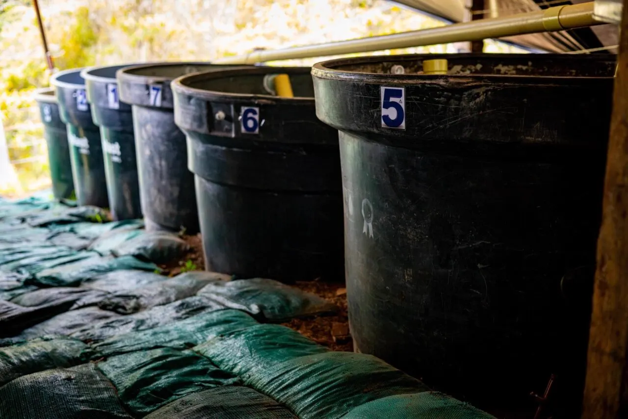 Foto de la nota «Así gestiona Quebradona el agua en una plataforma de perforación» (archivo 2024).